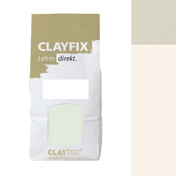 CLAYTEC CLAYFIX Lehm Anstrich Alma Weiss Ohne Korn 1 5 Kg Beutel 22 72