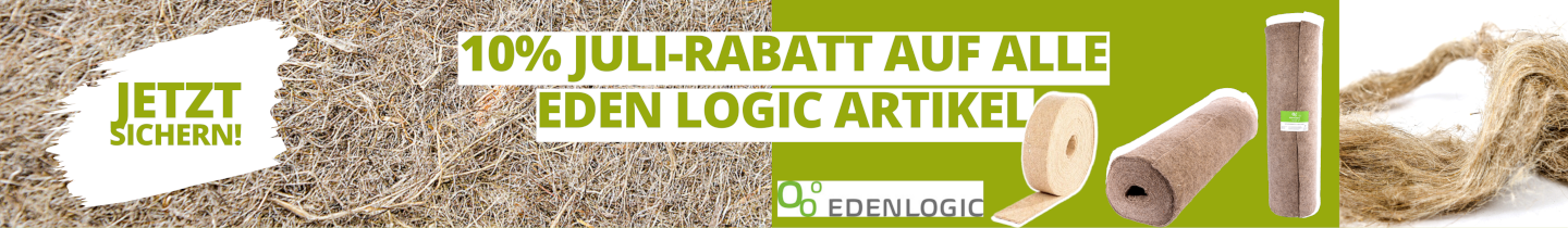 Angebots des Monats Juli: 10 % Rabatt auf alle EDENLOGIC Produkte