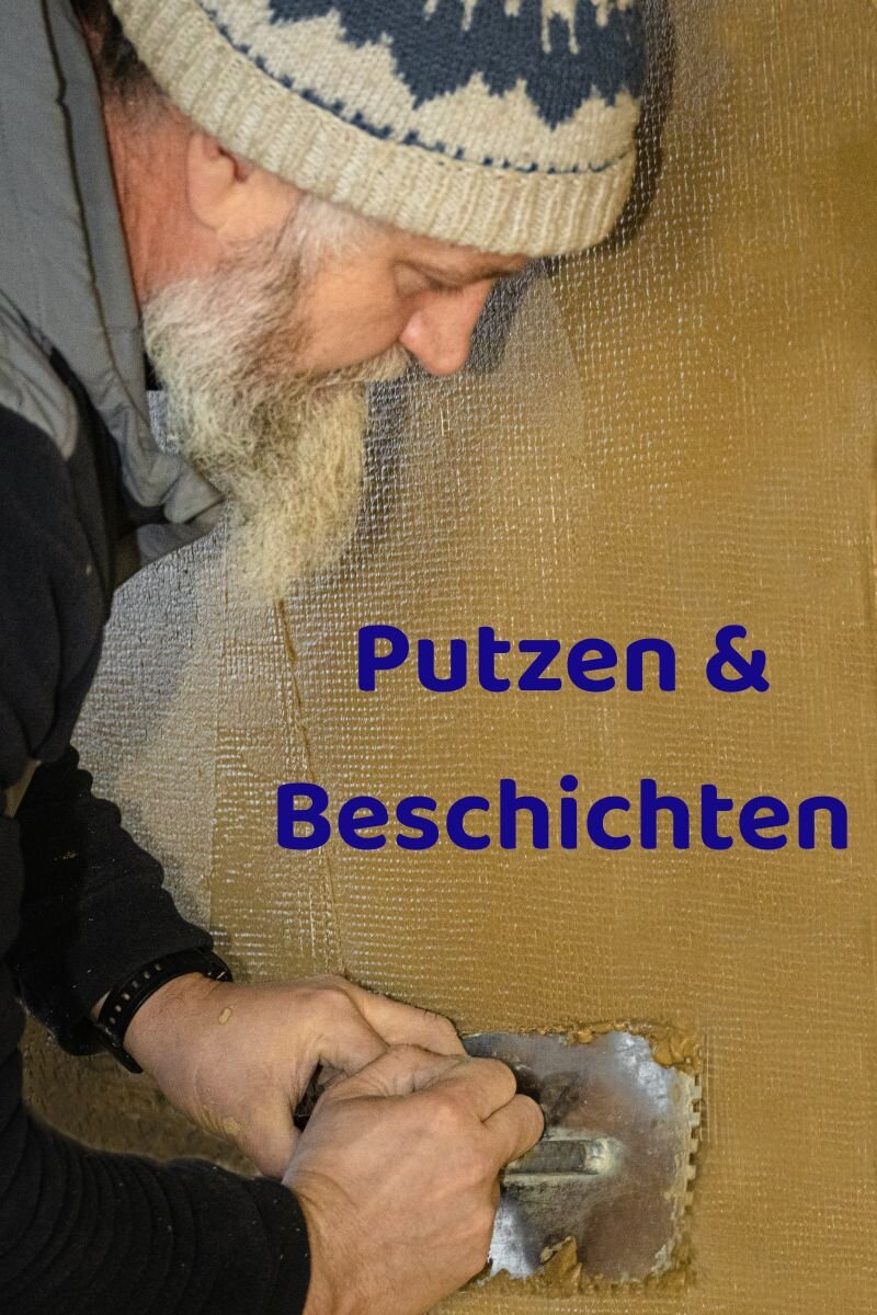 Putzen und Beschichten