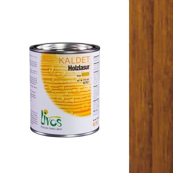 LIVOS Kaldet Holzlasur 270 Nußbaum - 2,5 l Gebinde - MHD überschritten