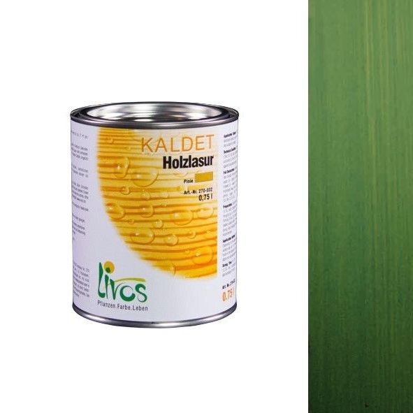 LIVOS Kaldet Holzlasur 270 Avocado - 0,125 l Gebinde - MHD überschritten