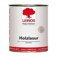 Leinos Holzlasur für außen 260 Anthrazitgrau -...