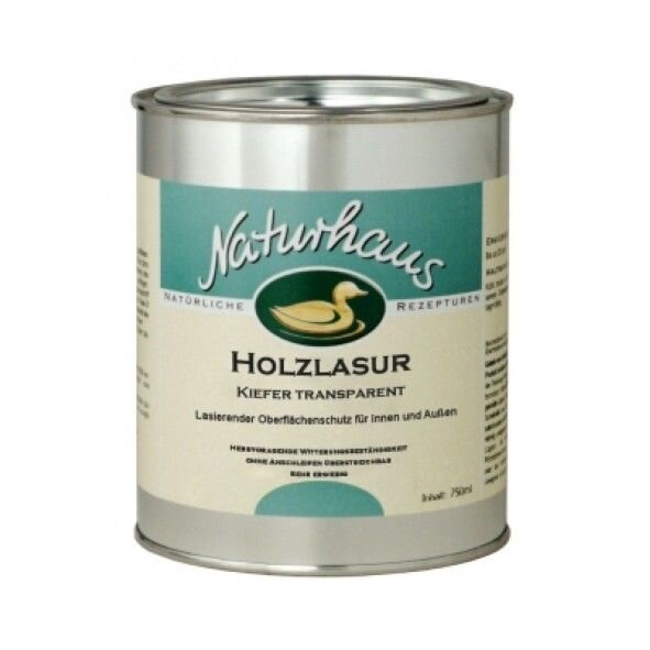 Naturhaus Holzlasur Kiefer - 0,75 l Dose