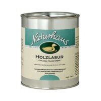 Naturhaus Holzlasur Caramel transparent - 0,75 l Dose