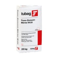 tubag TZM 20 Trass-Zement-Mörtel M20 - 25 kg Sack