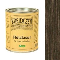 Kreidezeit Holzlasur Ebenholz - 0,75 l Dose