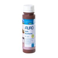 Auro Kalk-Buntfarbe 350 braun - 0,25 l Flasche