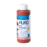 Auro Kalk-Buntfarbe 350 terracotta - 0,5 l Flasche