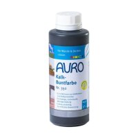 Auro Kalk-Buntfarbe 350 anthrazit - 0,5 l Flasche