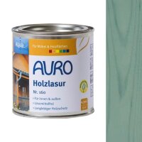 Auro Holzlasur Aqua 160 azur - 0,375 l Dose