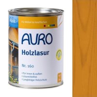 Auro Holzlasur Aqua 160 eiche-hell - 2,5 l Dose