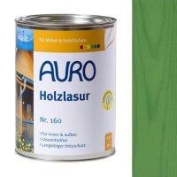 Auro Holzlasur Aqua 160 oxid-grün - 2,5 l Dose