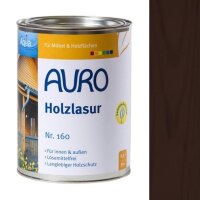 Auro Holzlasur Aqua 160 palisander - 2,5 l Dose