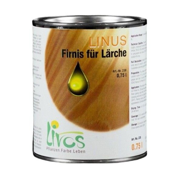 LIVOS Linus Firnis für Lärche 238 - 0,05 l Gebinde