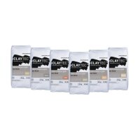CLAYTEC Lehm-Farbputz beige  - 25 kg Sack