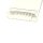 Licatec Installationskanal CK 230x60 PVC cremeweiß (RAL 9001) - 3 x 2 m
