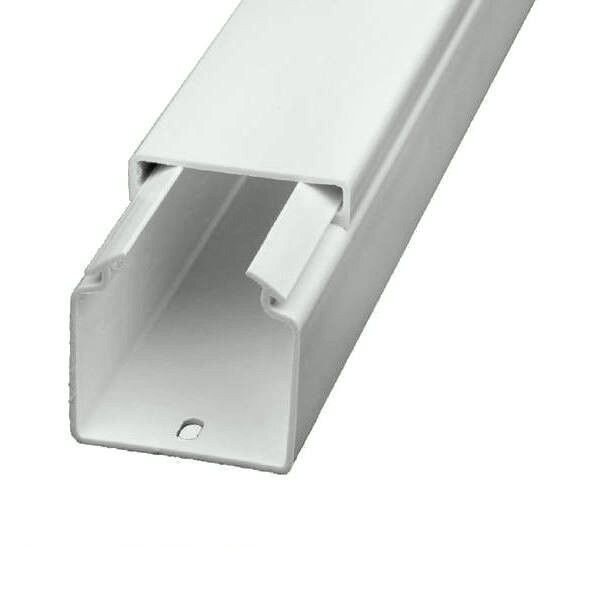 Licatec Installationskanal CK 40x25 PVC lichtgrau (RAL 7035) - 24 x 2 m