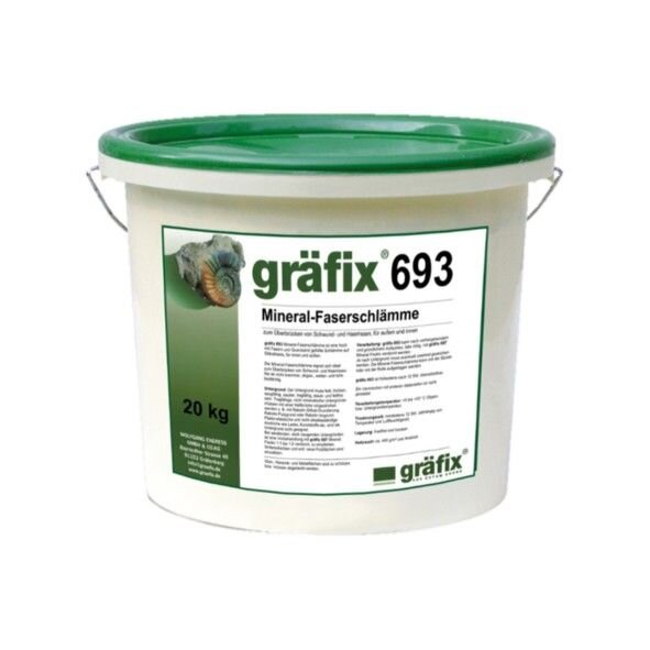 gräfix 693 Mineral Faserschlämme - 20 kg Eimer, 130,51