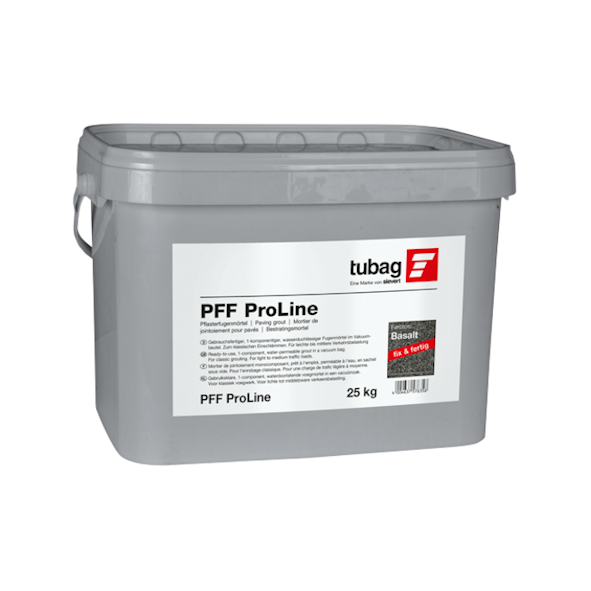tubag PFF ProLine basalt - 25 kg Eimer