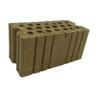 unlawede Leichtlehmsteine 2DF 1400 kg/m³ - 256...