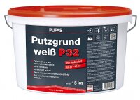 PUFAS Putzgrund P32 fein weiß - 15kg Eimer