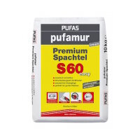 Pufamur Premium-Spachtel S60 easy - 10kg Sack