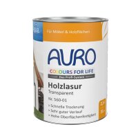 Auro COLOURS FOR LIFE Holzlasur 560-01 transparent - 2,5...