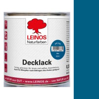 Leinos Decklack 840 Blau - 0,25 l Dose