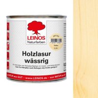 Leinos Holzlasur wässrig 266 Farblos - 0,25 l Dose