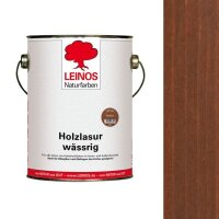 Leinos Holzlasur wässrig 266 Nussbaum - 2,5 l Dose