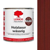 Leinos Holzlasur wässrig 266 Palisander - 0,25 l Dose