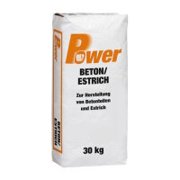 Sievert Power Estrich/Beton - 30kg Sack