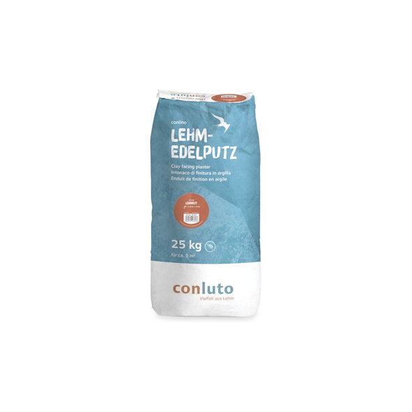 conluto Lehm-Edelputz Lehmrot - 25 kg Sack