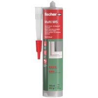 fischer Bauklebstoff Multi MS weiß - 290 ml Kartusche