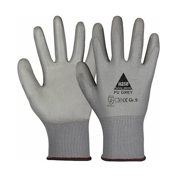 Hase PU Grey Montagehandschuh Gr. 11 - 1 Paar