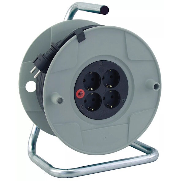 Brennenstuhl BAT Kabeltrommel AK 260 H05VV-F 3G1,5 - 25 m Kabel