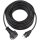Brennenstuhl Gummi-Verlängerungskabel IP44 schwarz H05RR-F 3G1,5 -10m Kabel