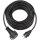 Brennenstuhl Gummi-Verlängerungskabel IP44 schwarz H05RR-F 3G1,5 -25m Kabel