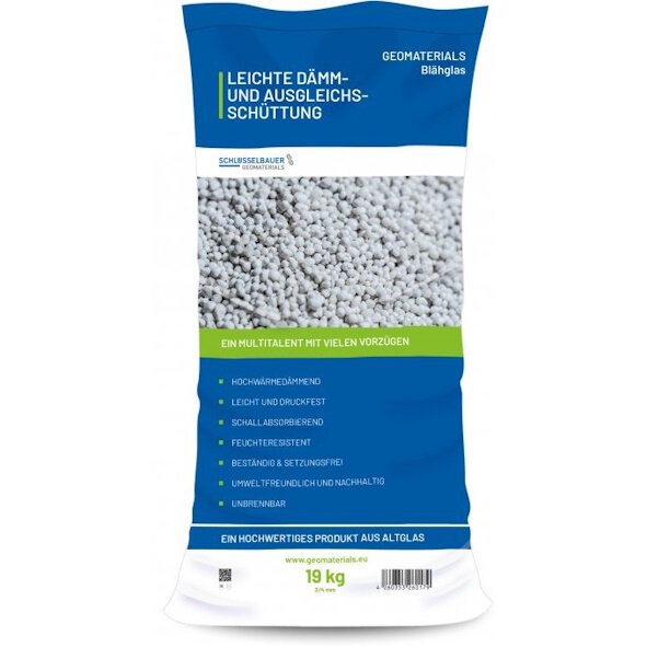 Schlüsselbauer GEOMATERIALS Blähglas 2/4 mm - 100 l Sack