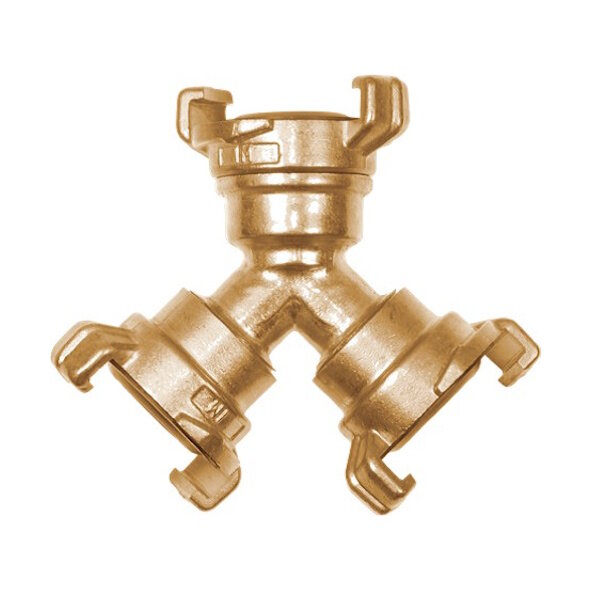 GEKA Abzweigstück mit GEKA Schnellkupplung 1/2"  - 1 Stück