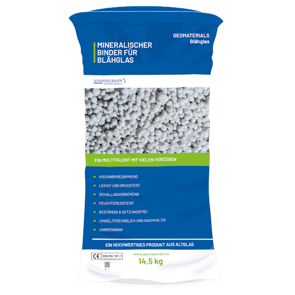 Schlüsselbauer GEOMATERIALS Mineralischer Binder - 14,5 kg Sack
