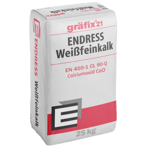 gräfix 21 Weißfeinkalk CL 90-Q - 25kg Sack