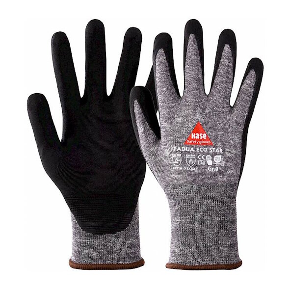Hase Padua Eco Star Montagehandschuh - Gr. 10 - 10 Paar