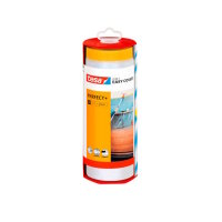 tesa Easy Cover Perfect+ M Abdeckfolie mit Abrollspender...