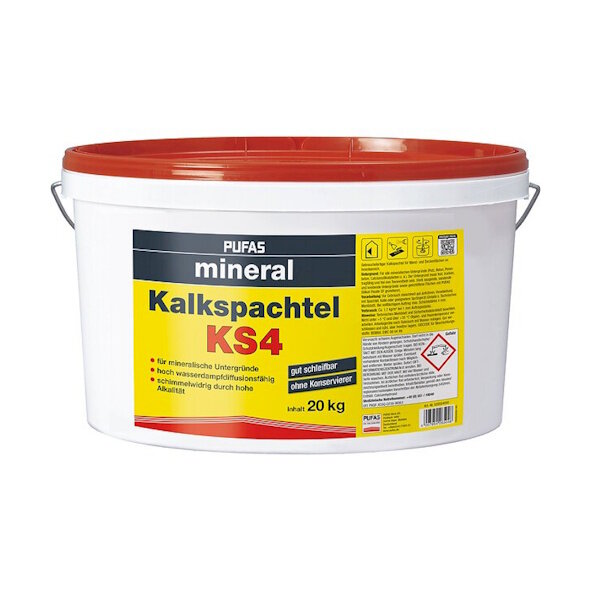 PUFAS Kalkspachtel KS4 - 20 kg Eimer