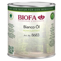 Biofa Bianco Öl 8683 Rohholzeffekt matt -  0,375 l Dose