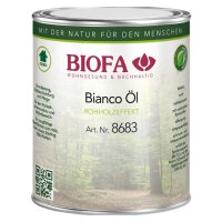 Biofa Bianco Öl 8683 Rohholzeffekt matt -  1 l Dose