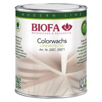 Biofa Colorwachs Aqua 2087 farblos - 1 l Dose