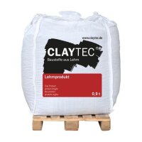 CLAYTEC Lehm-Dämmputz leicht - 0,9 t Big-Bag