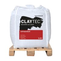 CLAYTEC Lehm-Dämmputz leicht - 0,45 t Big-Bag